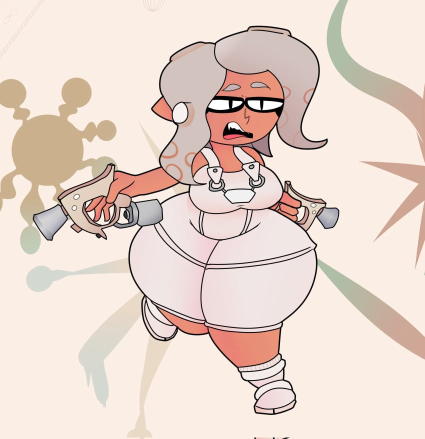 agent_8_(side_order) agent_8_(splatoon) big_breasts huge_ass huge_hips huge_thighs octoling octoling_girl splatoon splatoon_3 splatoon_3:_side_order teaset_haliley thick_thighs wide_hips