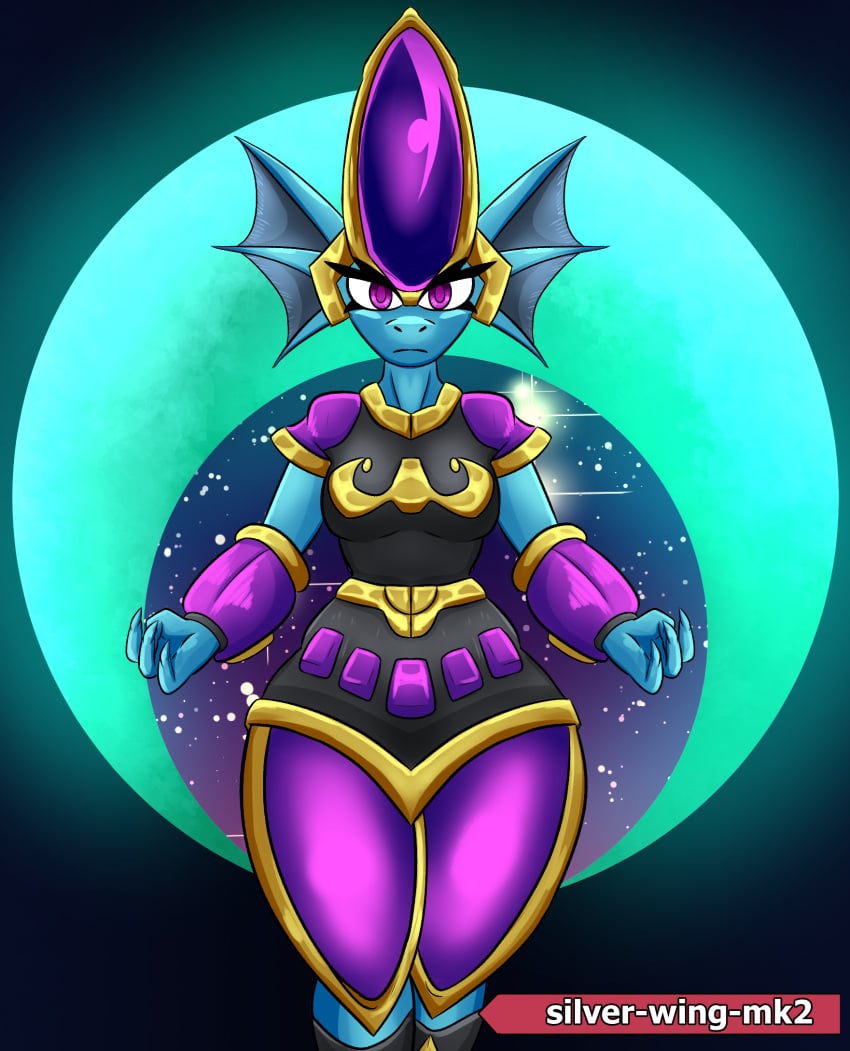 anthro aquatic_dragon dragon female freedom_planet freedom_planet_2 looking_at_viewer merga silver-wing-mk2 video_games water_dragon