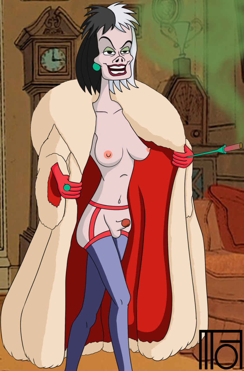 101_dalmatians ass buttcheeks compilation completely_naked_futanari completely_nude completely_nude_futanari cruella_de_vil disney disney_villains futa_only futa_sans_pussy futanari moffoffo naked naked_futanari nipples nude nude_futanari pinup pose posing