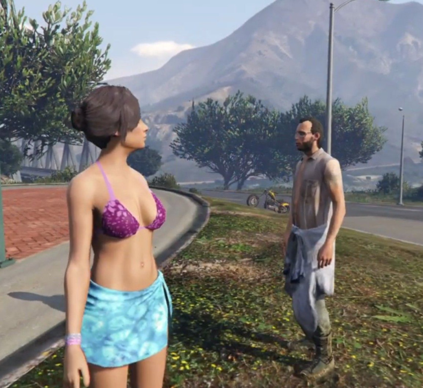 1girls 3d grand_theft_auto grand_theft_auto_v gta_pedestrians gta_v gtav los_santos npc