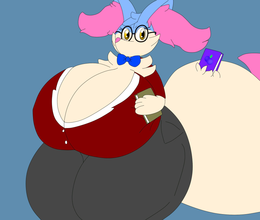 big_breasts braixen breasts dinkles1me huge_breasts pokémon_(species) pokemon pokemon_(species) thick_thighs wide_hips