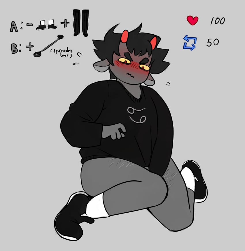 dirtydeeric homestuck karkat_vantas tagme troll uncensored