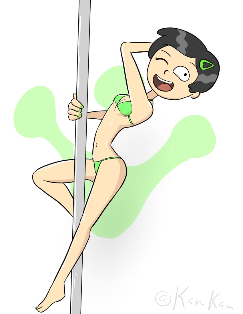 amphibia asian barefoot bikini disney_channel feet female kamkam marcy_wu slutty_outfit slutty_teenager solo stripper_pole tagme teen_stripper teenage_girl teenager toes wink