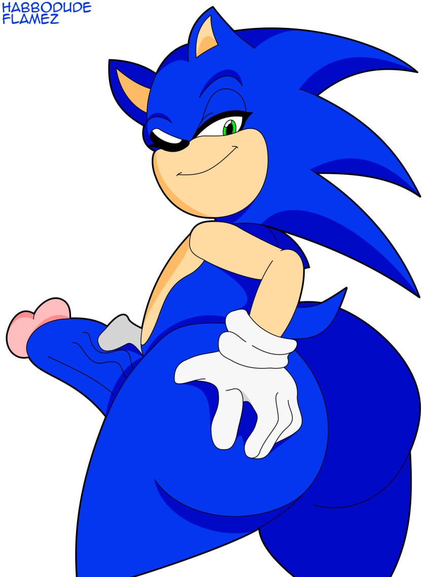 absurd_res anthro ass big_butt big_penis genitals habbodude hi_res huge_butt huge_cock looking_back male male_only masturbation penis sega solo sonic_(series) sonic_the_hedgehog sonic_the_hedgehog_(series) vein veiny_penis