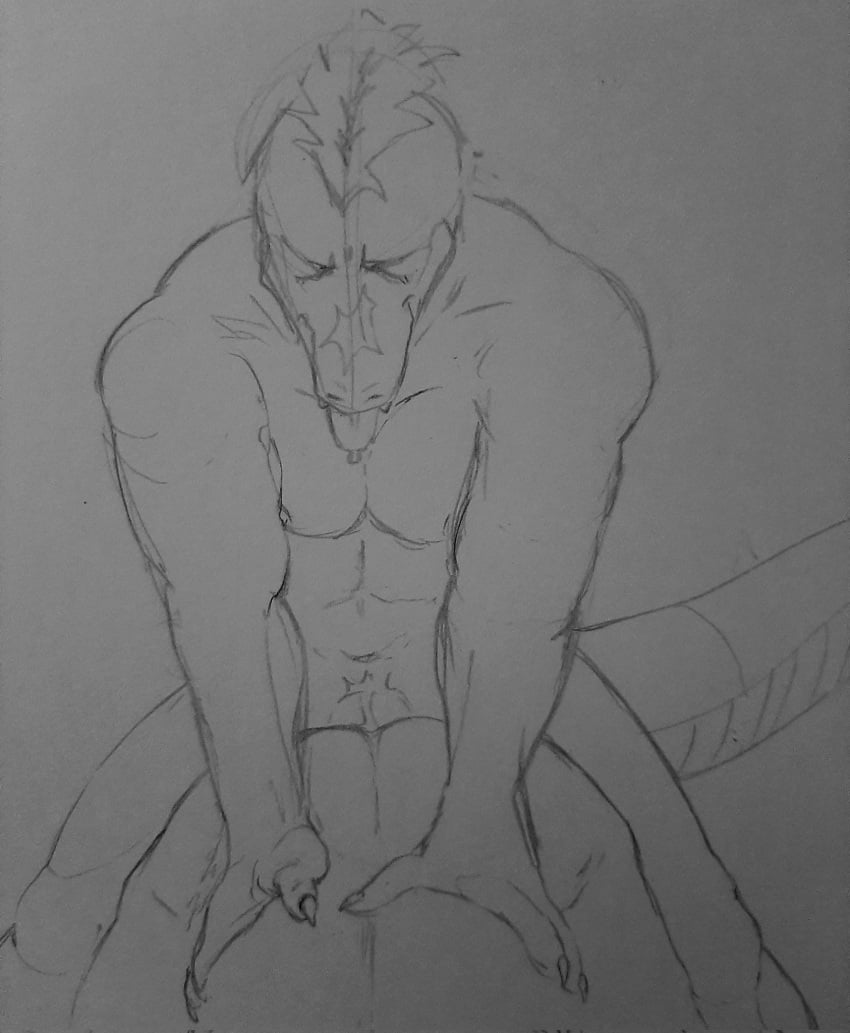 1boy 1other 2022 alligator alligatorid ambiguous_gender ambiguous_penetration anthro anthro_focus anthro_on_human ass athletic athletic_anthro athletic_male barely_visible_genitalia blep claws closed_eyes completely_nude_male crocodile crocodilian crocodylid duo duo_focus erection fangs fangs_out finger_claws five_nights_at_freddy's five_nights_at_freddy's:_security_breach from_behind from_behind_position hands_on_hips hips_grab humanoid_genitalia humanoid_penis long_tail looking_pleasured male male/ambiguous male_focus male_nipples mohawk_(hairstyle) monochrome montgomery_gator_(fnaf) mov_(artist) navel nude_male penile_penetration penis penis_in_ass reptile scottgames sex sex_from_behind simple_background sketch steel_wool_studios thick_tail tongue tongue_out traditional_art traditional_media traditional_media_(artwork) veiny_penis