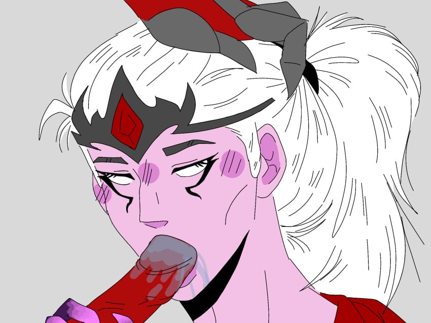 female gay gay_blowjob league_of_legends rhaast_(league_of_legends) varus