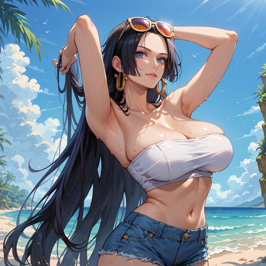 ai_fishball ai_generated boa_hancock female female_only one_piece