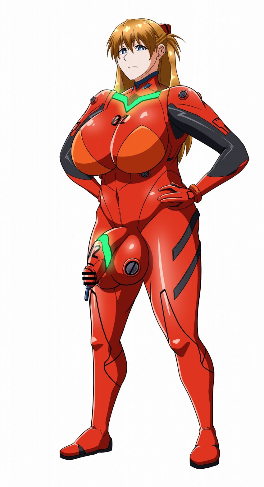 1futa asuka_langley_sohryu balls big_areola big_balls big_breasts big_cock big_penis big_testicles blue_eyes breasts censored clothed clothing dickgirl erect_penis erection futa_only futanari huge_balls huge_breasts huge_cock huge_testicles humanoid insertion intersex large_areolae large_balls large_breasts large_penis large_testicles light-skinned_futanari light_skin long_hair long_penis neon_genesis_evangelion orange_hair penis plugsuit regiman scrotum solo solo_futa testicles urethral_insertion