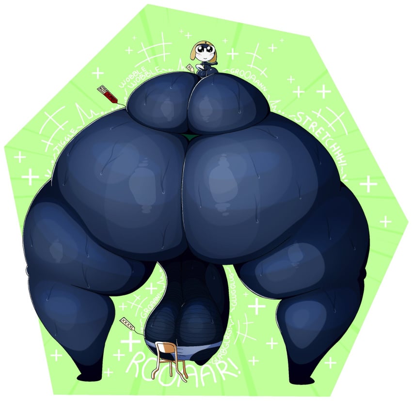 1boy alien amphibian anthro ass ass_cleavage ass_focus balls big_ass big_balls big_penis bubble_butt butt_crack chair colossal_ass enormous_ass femboy frog gigantic_ass huge_ass huge_balls huge_cock hyper_ass hyper_balls hyper_penis keronian keroro_gunsou large_ass large_balls large_penis looking_back male male_only massive_ass penis senor9 smile sweat sweating tamama thick_thighs thong thunder_thighs wide_hips