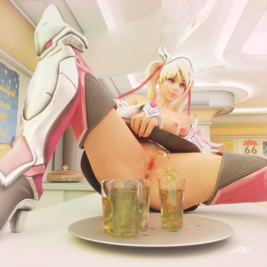 1girls 3d 3d_(artwork) 8k activision alternate_costume angela_ziegler big_breasts blender blender_(software) blizzard_entertainment blonde_hair blonde_hair_female blonde_pubic_hair breasts breasts_out cake cup cute dinner european european_female exposed exposed_breasts exposed_pussy female female_focus female_only focus focus_on_pussy glass happy holding_cup jdv legs light-skinned_female light_skin mercy nipples no_bra no_panties on_the_table open_mouth overwatch overwatch_2 partially_clothed peeing peeing_female peeing_in_cup peeing_on_viewer pink_eyes pink_eyes_female pink_mercy pubic_hair pussy small_breasts smile thighhighs thighs urinating urinating_female urination urine urine_stream vagina_focus watersports wet wet_pussy wetting