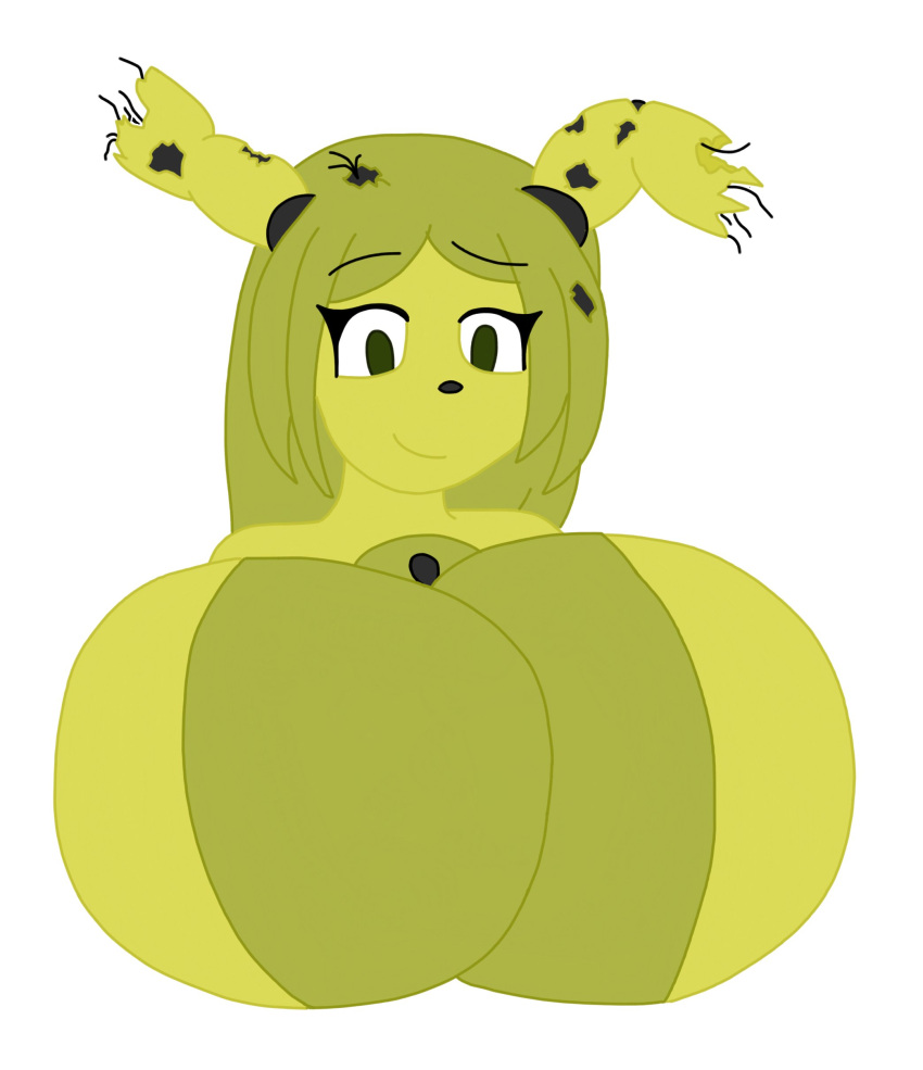 2023 big_breasts bumm213 female female_only five_nights_at_freddy's five_nights_in_anime fnia genderswap_(mtf) huge_breasts nippleless nude robot robot_girl rule_63 solo springtrap springtrap_(fnaf) springtrap_(fnia)