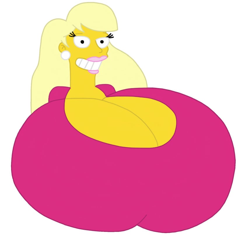 2023 big_breasts breasts_bigger_than_head bumm213 clothed female female_only huge_breasts hyper_breasts the_simpsons titania_(the_simpsons)