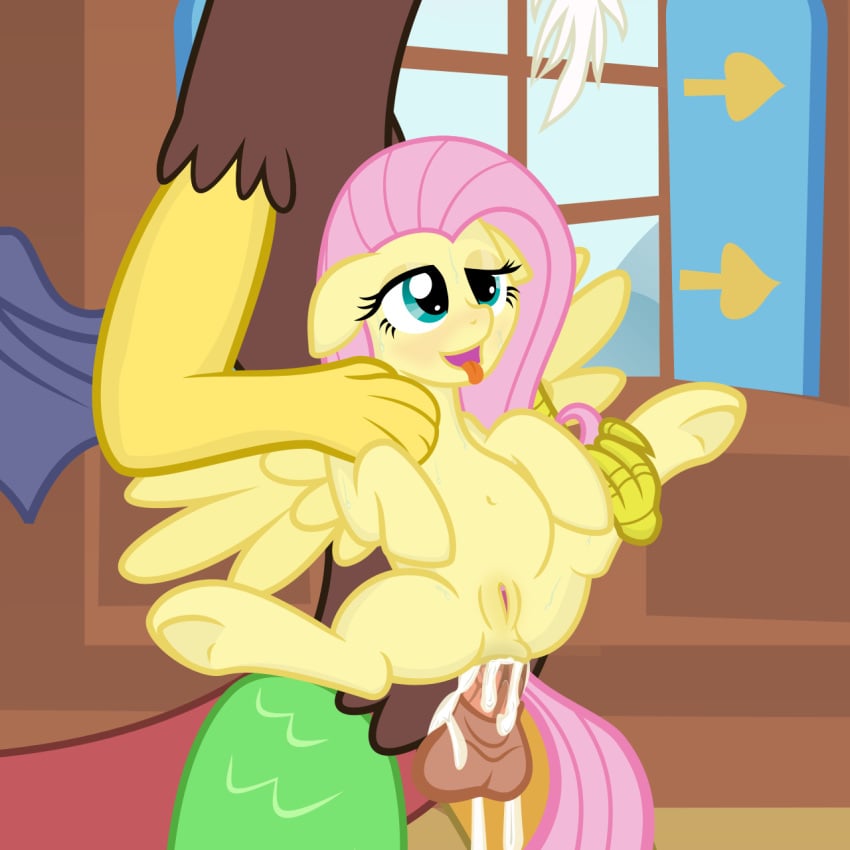 20pixels anal anal_sex balls brown_fur clitoris cum cum_from_ass cum_in_ass cum_inside cum_leaking cum_on_balls cum_on_penis discord_(mlp) draconequus duo equine faceless_male female fluttershy_(mlp) friendship_is_magic fur hair half-closed_eyes horse male mammal my_little_pony open_mouth pegasus penetration penis pink_hair pony pussy scalie sex size_difference smile spread_legs spreading stomach_bulge straight straight_hair tongue tongue_out wings yellow_fur