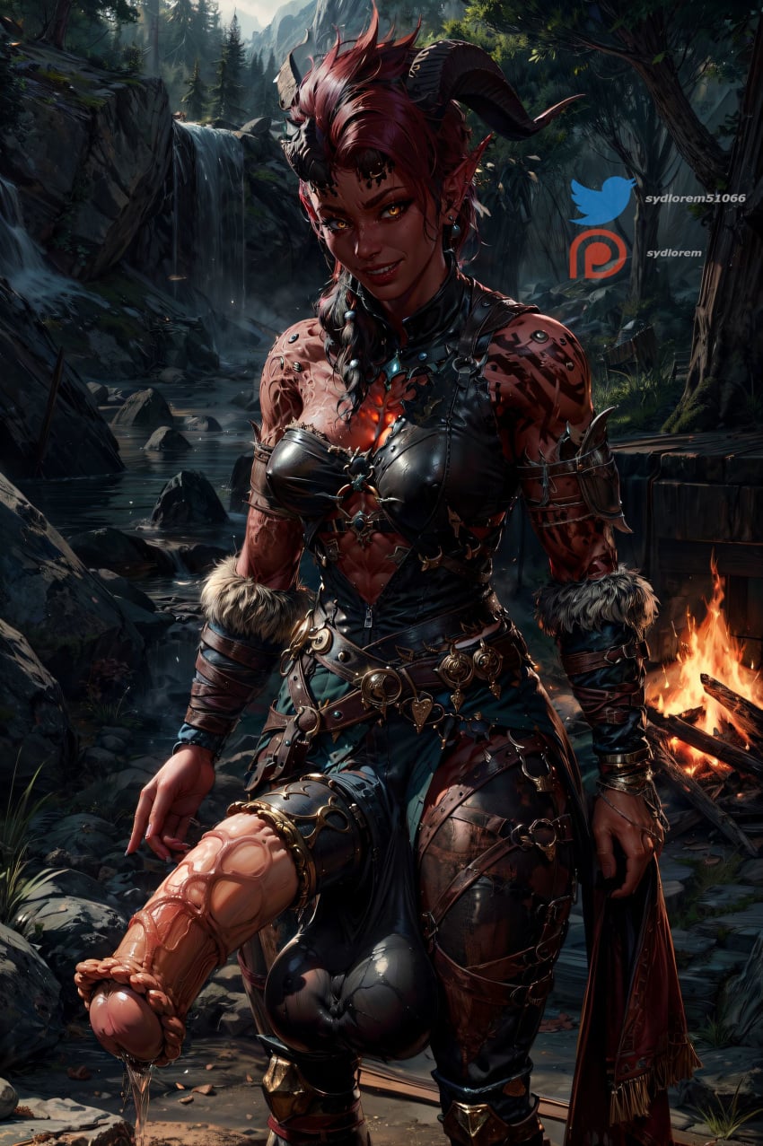 Karlach (Baldur'S Gate 3) Rule 34 Image