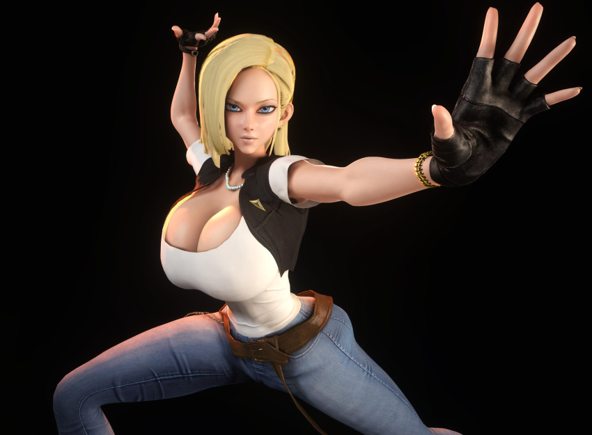 Android 18 (Dragon Ball) Rule 34 Image