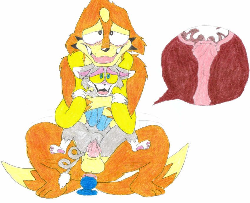 anal anal_masturbation anal_sex anus ass balls blush bodily_fluids cervix colored_pencil_(artwork) crouching cum cum_in_pussy cum_inside cum_while_penetrated cumshot cutaway dildo dildo_in_anus dildo_insertion dildo_sitting duo ejaculation ejaculation_while_penetrated erection felid feline female female_penetrated feral floatzel fur generation_4_pokemon genital_fluids genitals glameow grey_body grey_fur hi_res internal looking_pleasured male male/female male_penetrated male_penetrating male_penetrating_female mammal masturbation multicolored_body multicolored_fur mustelid nintendo nude object_in_ass open_mouth orange_body orange_fur orgasm penetration penile penile_penetration penis penis_in_pussy pokemon pokemon_(species) power_bottom pussy sex sex_toy sex_toy_in_ass sex_toy_insertion simple_background size_difference smile spread_legs spreading tail traditional_media_(artwork) two_tone_body two_tone_fur ultimatepokemorphs uterus vaginal_penetration vaginal_penetration white_background