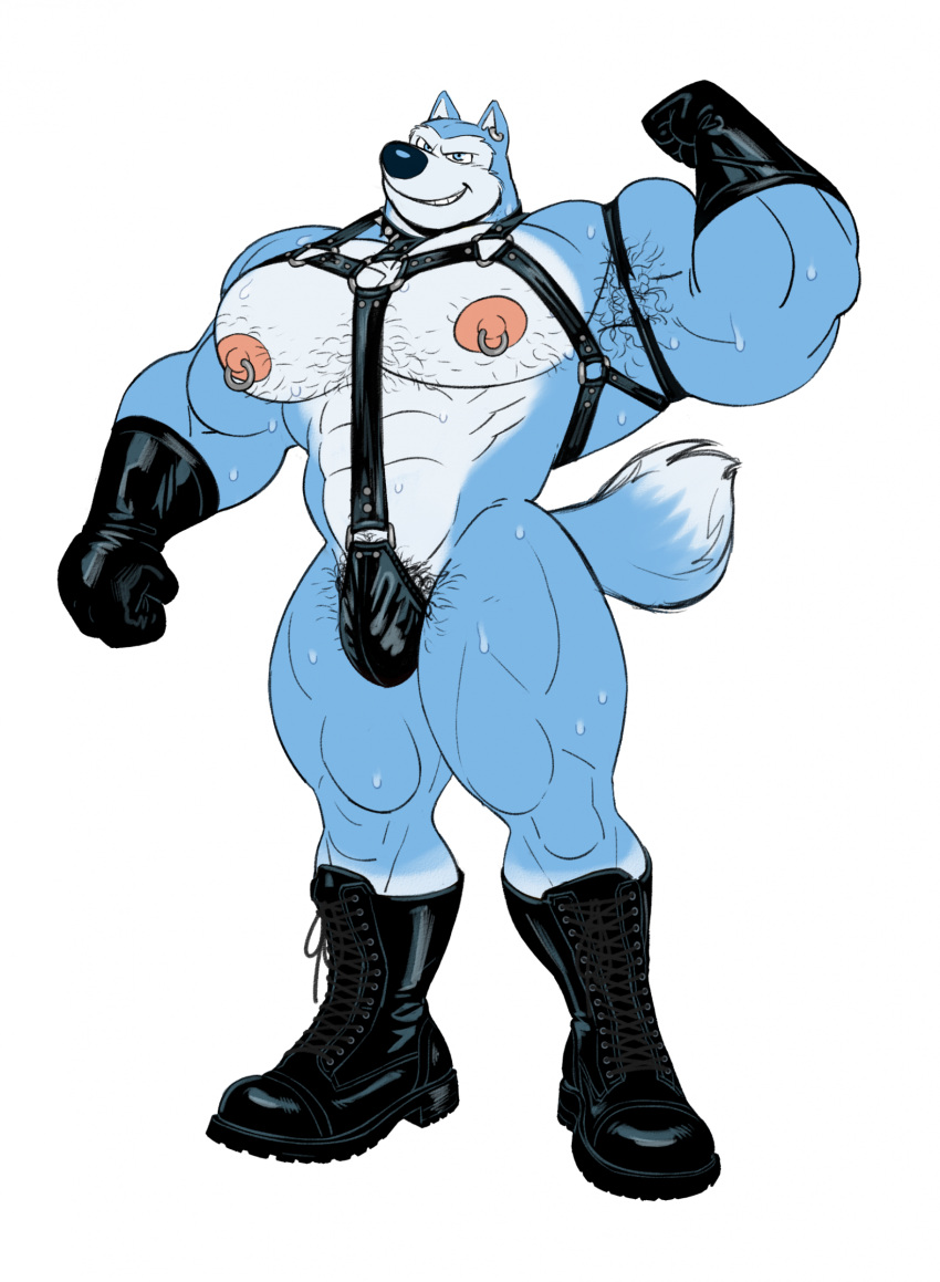 furry male male_only muscles muscular muscular_arms muscular_male muscular_thighs shoegaze.