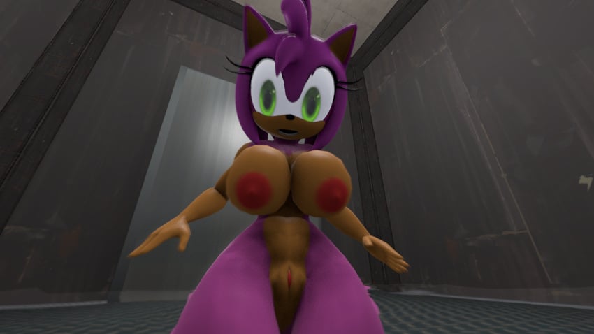 3d 3d_(artwork) amy_rose anthro big_breasts breasts completely_nude eulipotyphlan female furry green_eyes hedgehog kidnapped mammal nipples nude nude_female pink_body pink_fur pussy sega sfm shocked shocked_expression solo solo_female sonic_(series) sonic_the_hedgehog_(series) thehumblefellow water