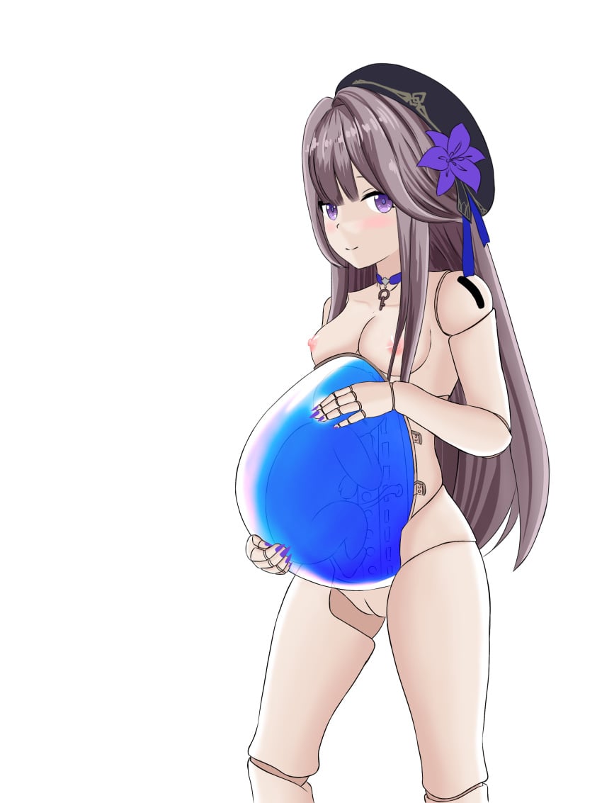 doll doll_joints fetus herta_(honkai:_star_rail) honkai:_star_rail honkai_(series) humanoid_robot incubation naked pregnant x-ray