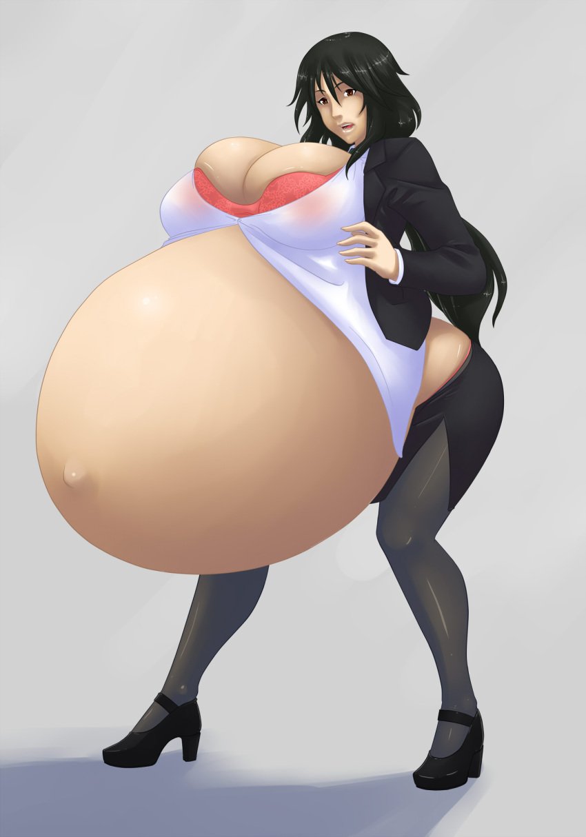 1girls ass_expansion belly_expansion breast_expansion breasts breasts_bigger_than_head butt_expansion female female_only hyper hyper_belly hyper_breasts hyper_pregnancy pregnant rapid_pregnancy ready_to_pop solo solo_female zdemian