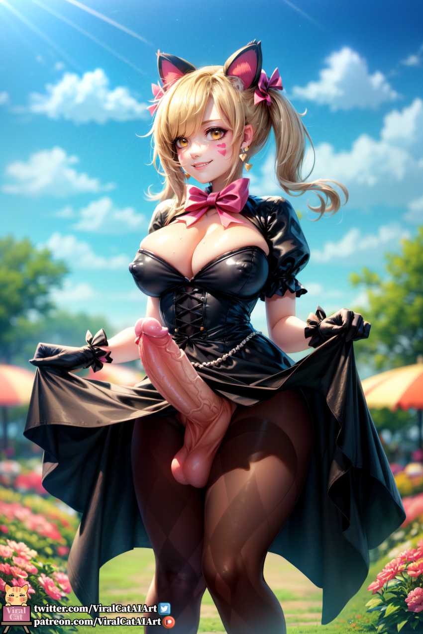Black Cat D.Va (Blizzard Entertainment) Rule 34 Image