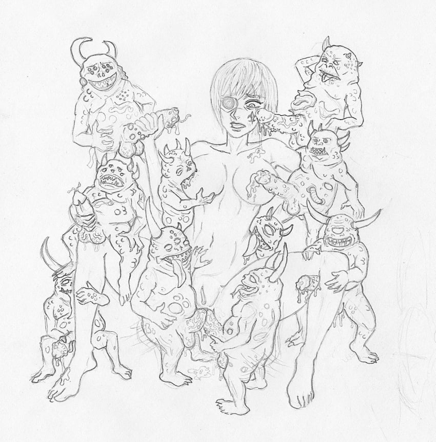 1girls adepta_sororitas anal breasts captured captured_heroine chaos_(warhammer) defeated defeated_heroine double_anal double_penetration female female_focus femsub gangbang gangrape imperium_of_man maledom merconys monster monster_rape nurgle nurgling rape scared scared_expression sister_of_battle sketch smaller_male surrounded_by_penises tagme warhammer_(franchise) warhammer_40k