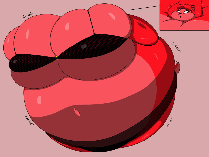 big_breasts breasts cherry_inflation female huge_breasts hyper hyper_inflation jenna_(dannboj2) lj_caffie original original_character spherical_inflation sunken_head sunken_limbs thick_thighs wide_hips