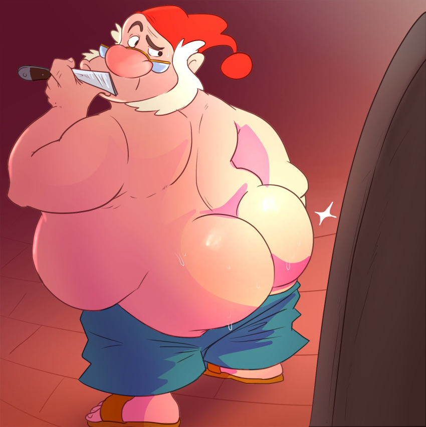 disney huge_ass male_only mr._smee overweight peter_pan_(disney) smee toony