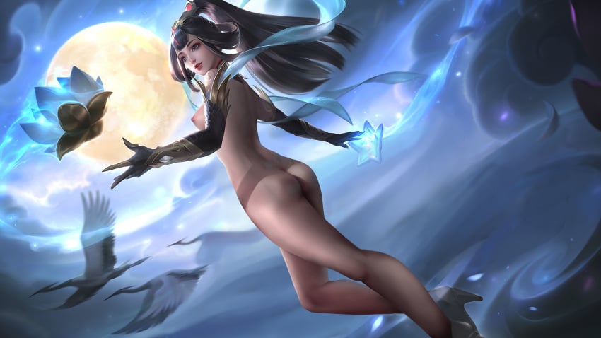 1girls female female_only guinevere_(mobile_legends) heropans mobile_legends mobile_legends:_bang_bang naked nude nude_edit nude_female nude_filter solo