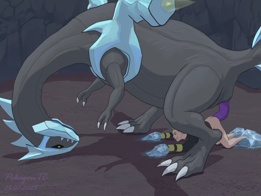 2023 2_toes 2boys 4:3 anal anal_sex animal_genitalia bottomless bottomless_male claws clothed clothing digital_media_(artwork) dragon duo elemental_creature erection feet feral forced forced_yaoi gay generation_5_pokemon genitals ghetsis ghetsis_(pokemon) grey_body hi_res human ice ice_creature kyurem larger_male legendary_pokemon male male/male male_penetrated male_penetrating male_penetrating_male mammal mineral_fauna nintendo no_pupils penetration penis pokegontc pokemon pokemon_(species) pokephilia purple_penis rape restrained scalie sex sheath size_difference smaller_male team_plasma toes unusual_anatomy unusual_wings wings yaoi yellow_eyes