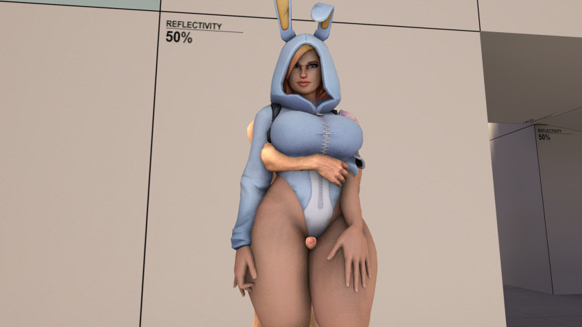 big_ass big_breasts breasts bunny cuddle cute fortnite thigh