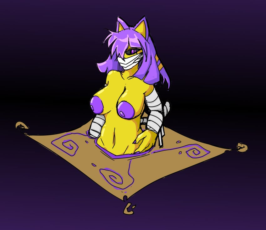 animal_crossing ankha ankha_(animal_crossing) breasts evil_ankha_(ketadune) ketadune nintendo tagme