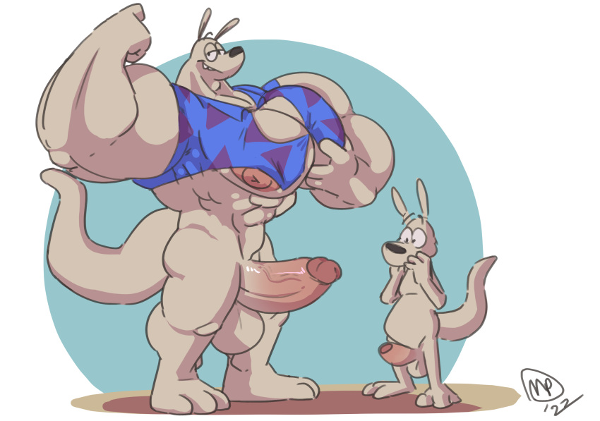 big_penis furry male male_only maxpany muscles muscular muscular_arms muscular_male muscular_thighs