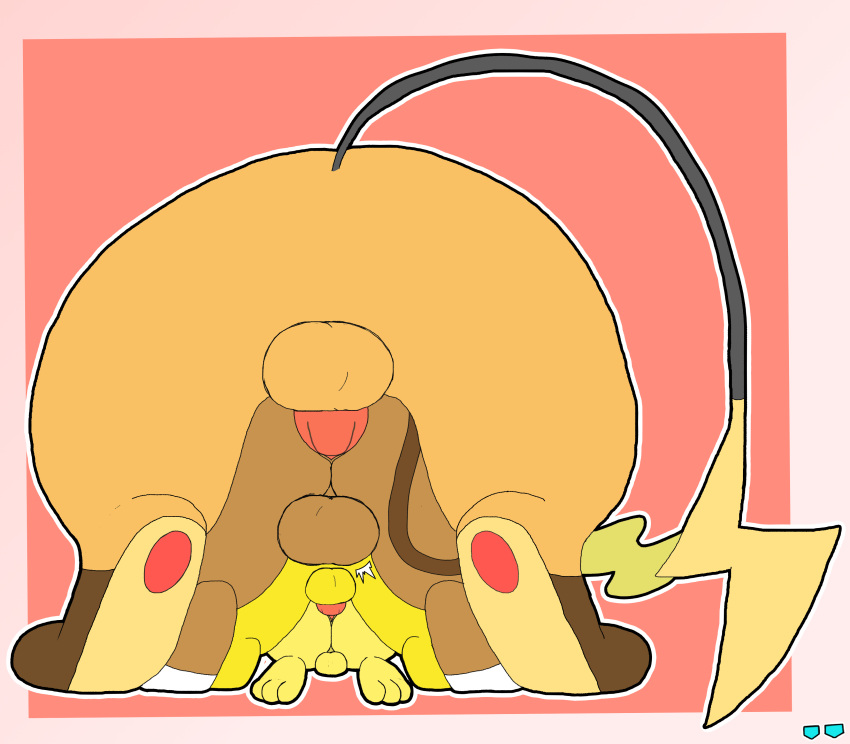 absurd_res alolan_form alolan_raichu alternate_version_at_source anal anal_sex balls balls_deep brown_body digital_media_(artwork) evolutionary_family feral foursome fur gay gay_sex generation_1_pokemon generation_2_pokemon genitals group group_sex hi_res male male/male male_penetrated male_penetrating male_penetrating_male nintendo orange_body penetration penis pichu pikachu pokemon pokemon_(species) quadruped raichu rear_view regional_form_(pokemon) secretsableye sex simple_background tail yellow_body yellow_fur