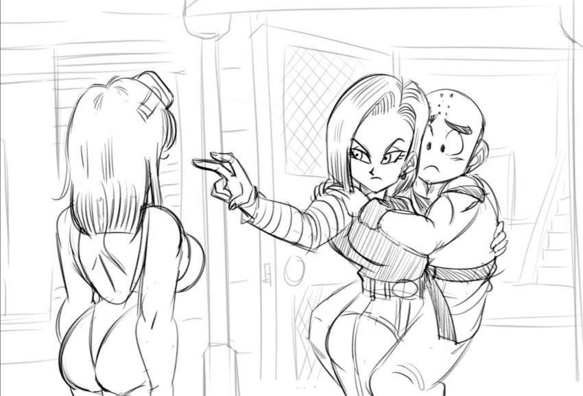 Android 18 (Dragon Ball) Rule 34 Image