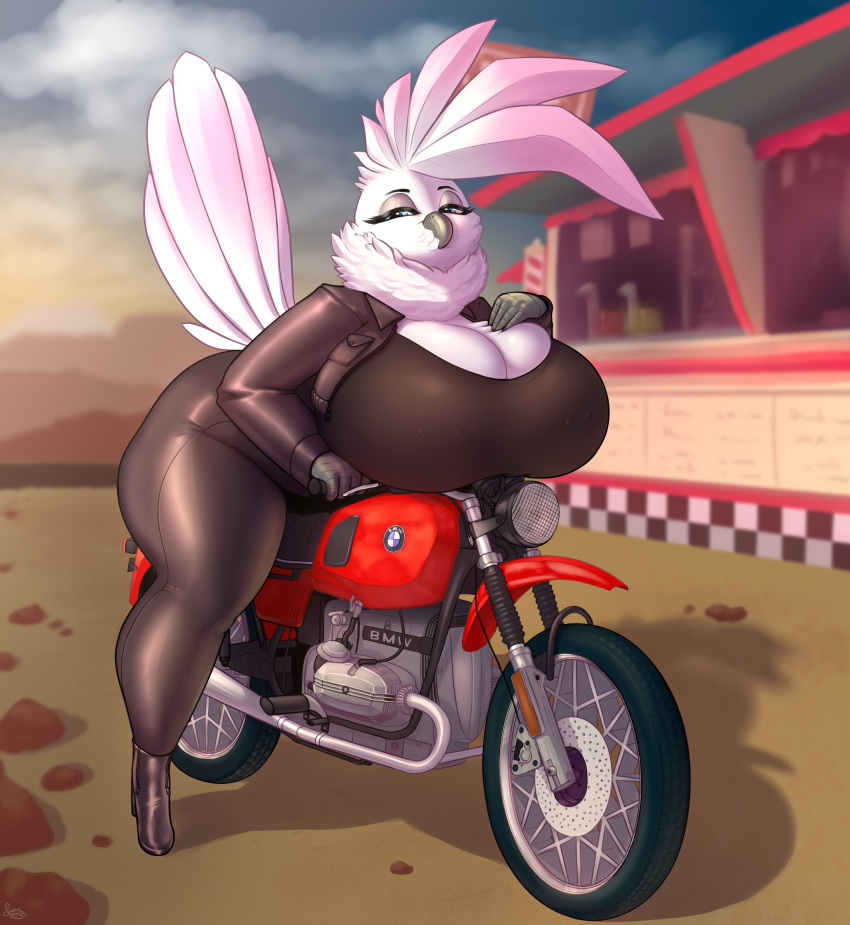 big_breasts breasts huge_breasts shakotanbunny thick_thighs wide_hips