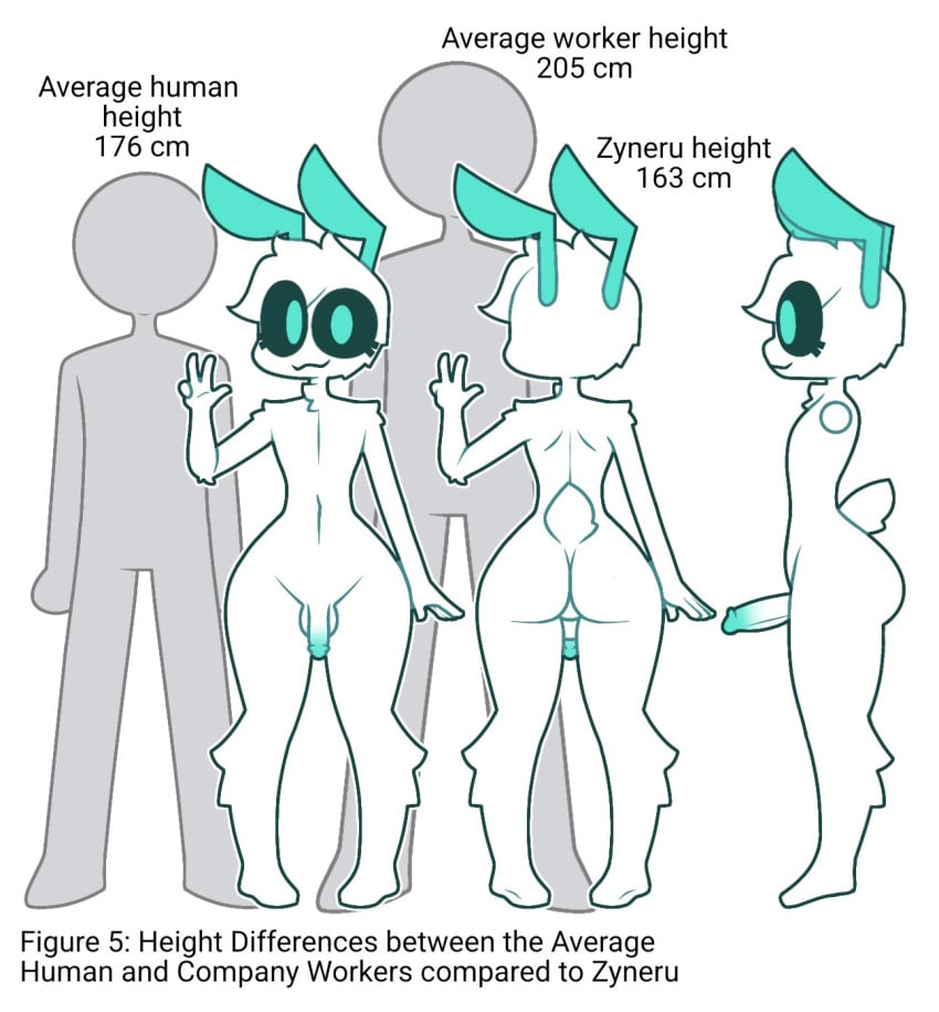 3boys 4_fingers alien alien_humanoid antennae_(anatomy) anthro ass balls ballsack big_butt black_sclera copyright_request english_text erection eyelashes featureless_feet feet femboy fingers front_view genitals girly green_penis group head_tuft hi_res humanoid humanoid_genitalia humanoid_penis leg_tuft male male_focus male_only model_sheet multicolored_penis navel neck_tuft nude pear-shaped_figure penis pigeon_toed scrotum size_difference solo_focus testicles text trio tuft two_tone_penis wide_hips zyneru zyneru_(character)