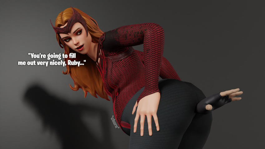 2girls 3d anal_vore ass avengers belly belly_bulge bent_over big_ass big_belly dialogue female female_pred fortnite funnifortgirls marvel marvel_cinematic_universe marvel_comics mutant_(marvel) red_hair ruby_(fortnite) same_size_vore scarlet_witch scarlet_witch_(fortnite) stomach_noises text vore wanda_maximoff x-men