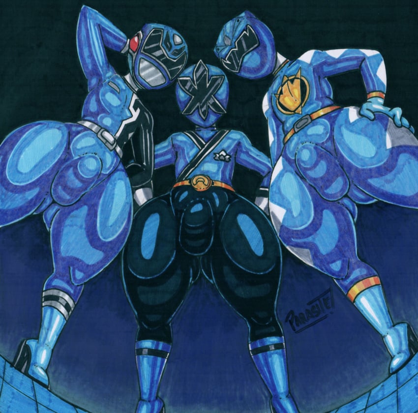 2023 3boys absurd_res artist_name artist_signature ass_from_the_front bakuryuu_sentai_abaranger big_ass big_bulge big_butt blue_ranger bodysuit bottom_heavy bubble_ass bubble_butt bulge butt_from_the_front child_bearing_hips erection erection_under_clothes ethan_james femboy girly hand_behind_head hand_on_own_thigh hand_on_thigh helmet hi_res high_heel_boots high_heels huge_ass huge_butt huge_thighs jumpsuit kevin_(power_rangers_samurai) large_ass large_butt looking_at_viewer low-angle_view male male_only marker_(artwork) multiple_boys parasitedeath pencil_(artwork) penis_outline power_rangers power_rangers_dino_thunder power_rangers_samurai power_rangers_spd round_ass round_butt samurai_sentai_shinkenger signature simple_background sky_tate super_sentai thick_thighs thunder_thighs tokusou_sentai_dekaranger traditional_media_(artwork) trio wide_hips worm's-eye_view