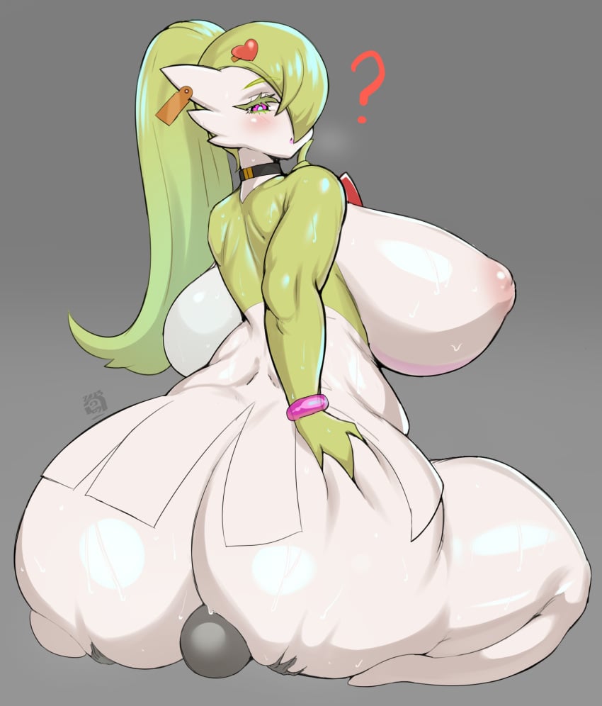 2023 ass ass_grab blush breasts choker collar completely_nude earrings edit facesitting furry gaikiken gardevoir giantess grabbing_own_ass green_hair hair_over_one_eye highres huge_ass huge_breasts inverted_nipples jewelry large_breasts linnea_(gaikiken) looking_back mini_giantess naked_choker nintendo nipples nude piercing pink_eyes pokemon pokemon_(species) ponytail sitting sitting_on_face sitting_on_person size_difference solo_focus sweat thick_thighs thighs third-party_edit unaware_buttcrush wide_hips