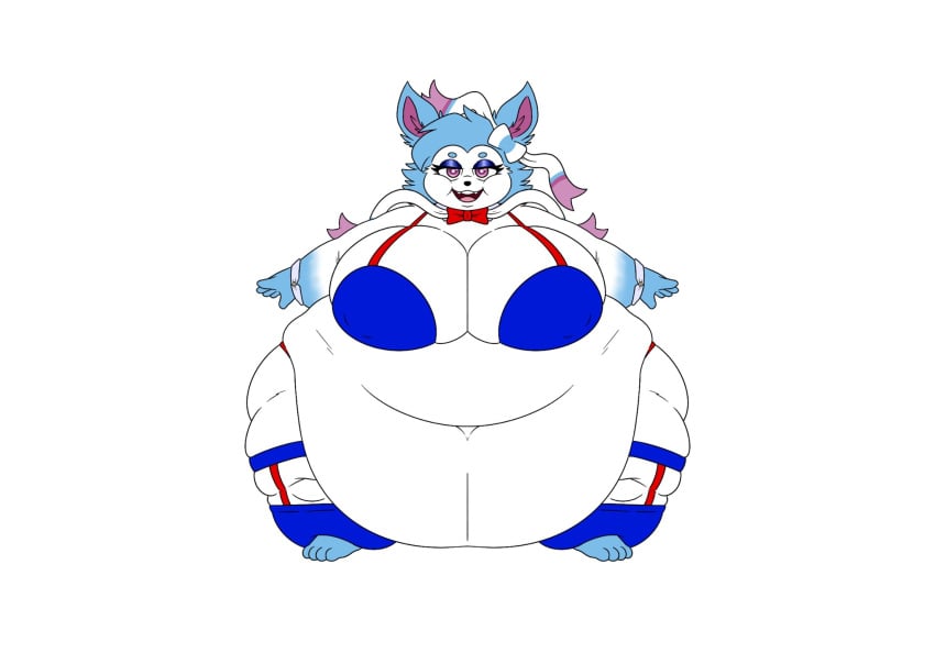 big_breasts breasts dawnthesylv frisk_lk huge_breasts no_humans overweight pokémon_(species) pokemon sylveon tagme thick_thighs wide_hips