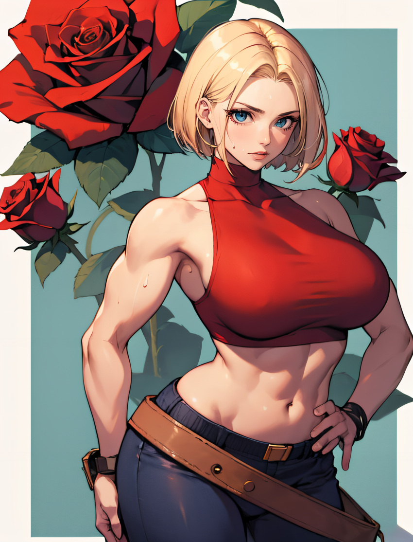 ai_generated blue_mary king_of_fighters tagme