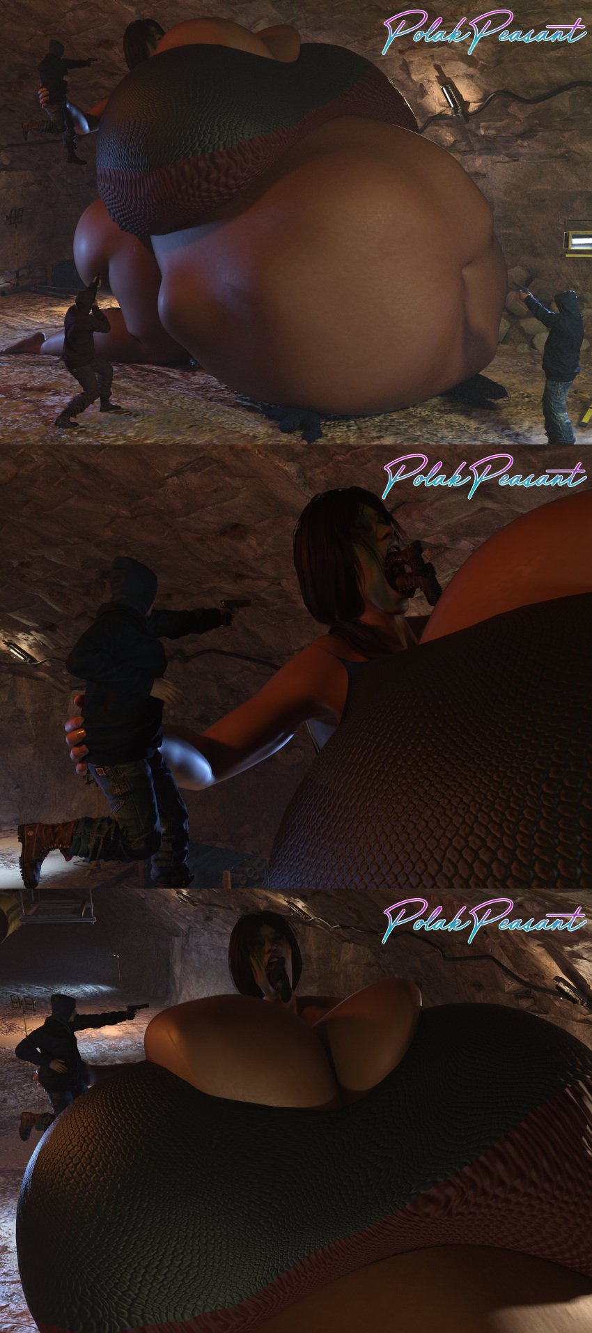 3d ass belly belly_bulge big_ass big_belly big_belly_bulge big_breasts brazilian brazilian_female breasts caveira_(rainbow_six) dark-skinned_female dark_skin female female_pred giantess gigantic_breasts huge_ass huge_belly huge_breasts hyper hyper_breasts latina male_prey massive_breasts multiple_prey oral_vore polakpeasant rainbow_six rainbow_six_siege size_difference stomach_bulge vore