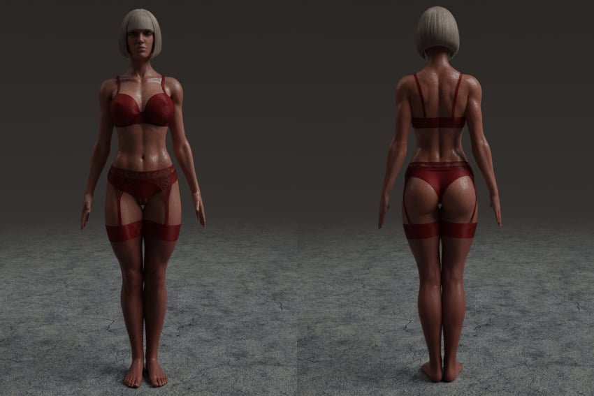 1girls 3d athletic athletic_female big_ass big_breasts blonde_hair breasts brown-skinned_female brown_body brown_skin busty capcom cleavage dark-skinned_female dark_skin devil_may_cry devil_may_cry_4 digital_media_(artwork) eyebrows eyelashes eyes female gloria_(devil_may_cry) hair hips hourglass_figure huge_ass huge_breasts large_breasts legs lips mature mature_female plague_of_humanity_(artist) thick thick_ass thick_legs thick_lips thick_thighs thighs top_heavy trish_(devil_may_cry) voluptuous waist white_hair wide_hips