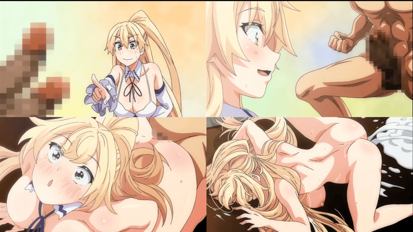 1boy 1girls 2_penises after_anal after_sex after_vaginal all_fours anal anal_penetration anal_sex animated areola ass big_ass big_breasts big_butt big_penis blonde_hair blush bouncing_breasts breasts censored censored_penis clothed clothing cock_hungry completely_naked completely_naked_female completely_nude completely_nude_female cum_drip cum_dripping cum_on_ground cum_trail defeated diphallia diphallism doggy_style double_penetration dripping dripping_cum edit erect_penis erection excessive_cum eyebrows eyelashes female finished fit_female from_behind from_behind_position goddess green_eyes half-erect hentai huge_breasts huge_cock imminent_anal imminent_penetration imminent_sex imminent_vaginal isekai_kita_no_de_sukebe_skill_de_zenryoku_ouka_shiyou_to_omou_the_animation large_breasts large_penis laughing legs legs_apart light-skinned_female long_hair looking_at_penis male male/female male_domination mosaic_censoring multi_penis muscular muscular_male naked naked_female nipple nude nude_female penetration penis penis_in_ass penis_in_pussy ponytail pounding ready_to_pop revenge revenge_sex ribbon rough_sex sex sex_from_behind shion_(animation_studio) sideboob split_screen spread_legs sweat sweatdrop sweating thighs thrusting vaginal vaginal_penetration vaginal_sex white_skin