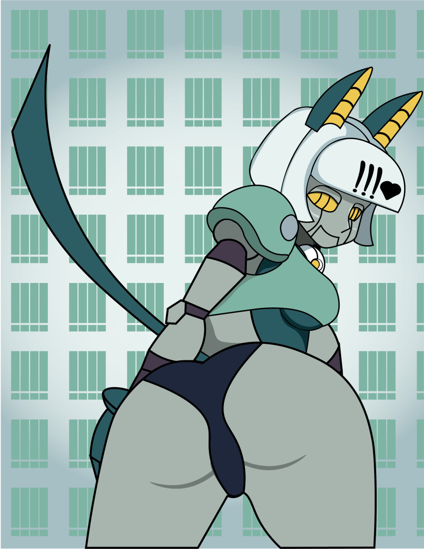 8ball9615 female looking_at_viewer robo-fortune robot robot_girl skullgirls video_games