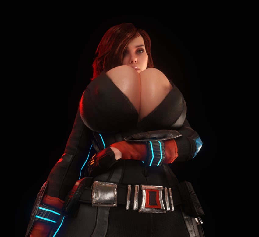 1girls 3d 3d_(artwork) alternate_breast_size avengers avengers:_age_of_ultron big_ass big_breasts black_widow_(marvel) bodysuit breasts breasts_bigger_than_head busty cleavage clothed_female curvy digital_media_(artwork) female female_focus female_only from_below giant_breasts hair_over_one_eye heroine hourglass_figure huge_breasts human human_female human_only hyper_breasts large_breasts light-skinned_female light_skin lips looking_at_viewer marvel marvel_comics mature mature_female natasha_romanoff red_hair solo solo_female superheroine thick thighs top_heavy unzipped unzipped_bodysuit upper_body vaako voluptuous waist wide_hips