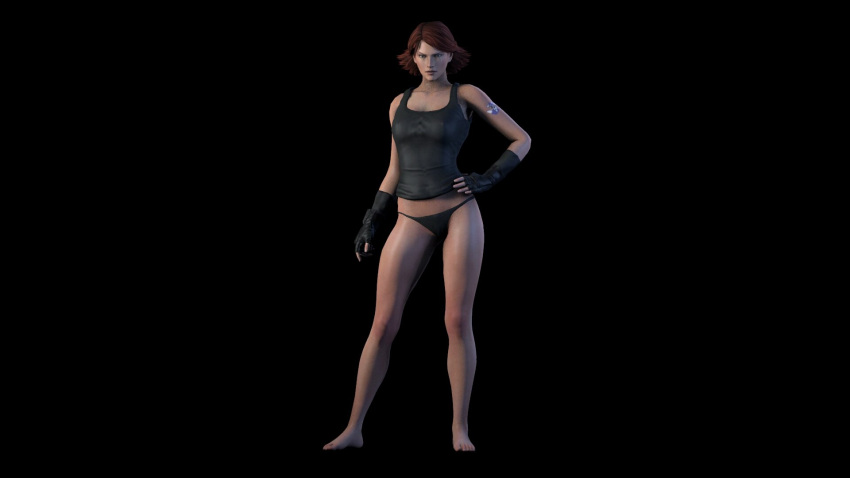 3d black_panties meryl_silverburgh metal_gear metal_gear_solid stealth211 tagme