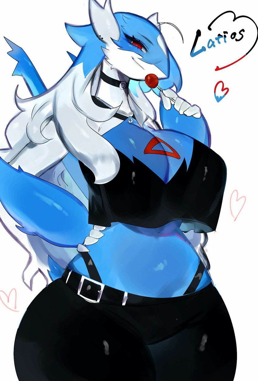 1girls 2020s 2023 2d 2d_(artwork) 4_fingers 5_fingers anthro anthro_only anthrofied ass background belly belt belt_buckle belt_collar big_breasts big_butt big_hips blue_body bra breasts candy cleavage closed_mouth closed_smile clothed clothed_female clothes clothing colored cropped cropped_legs curvy curvy_body curvy_female curvy_figure curvy_hips curvy_thighs ear ear_piercing ears ears_up eyes eyes_half_open eyes_open female female_latios female_only fingers first_person_perspective first_person_view genderbent genderswap_(mtf) grey_hair hair half-closed_eye half-closed_eyes heart hearts_around_head hips hourglass_figure humanoid latios legendary_pokemon lollipop long_hair long_hair_female mammal mammal_humanoid mouth mouth_closed multicolored_body multicolored_hair neck neck_ribbon neckerchief neckwear nintendo no_dialogue no_humans no_text non-human panties partially_clothed partially_clothed_female pierced_ears piercing piercings pokemon pokemon_(species) pokemon_rse pov pov_eye_contact red_eyes reveal revealing revealing_clothes revealing_clothing revealing_outfit rule_63 shiny shiny_breasts shiny_clothes shiny_hair shiny_legs shiny_skin simple_background skin slim slim_girl smiling smiling_at_viewer smirk smirking smirking_at_viewer smug smug_expression smug_eyes smug_face smug_smile snout solo suggestive suggestive_look suggestive_smile tease teasing teasing_viewer thick_thighs thighs tight tight_clothes tight_clothing tight_dress tight_fit tight_pants togetoge tomboy two_tone_body two_tone_hair underwear video_game video_game_character video_game_franchise video_games voluptuous voluptuous_female white_background white_skin wide_hips wide_thighs wings woman