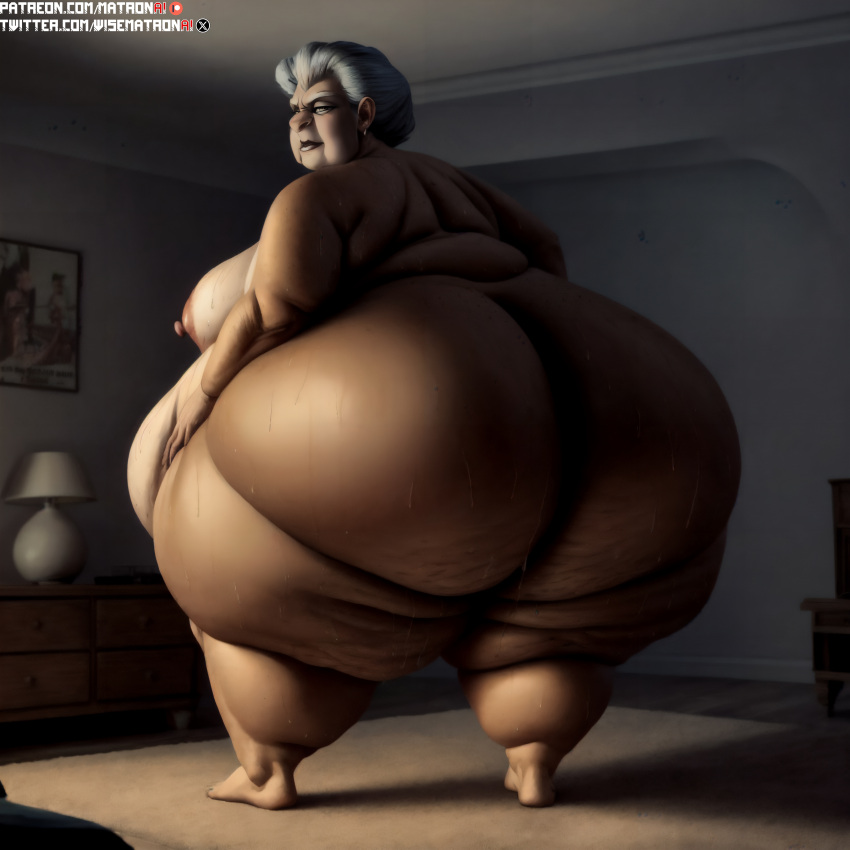 4k ai_generated ass atlantis:_the_lost_empire bbw belly belly_button big_ass disney fat fat_ass fat_woman gilf granny highres large_breasts massive_ass massive_breasts massive_butt massive_thighs matronai_(artist) mature mature_female mature_woman navel obese obese_female old older_female overweight overweight_female patreon patreon_username pinup sagging_breasts ssbbw stable_diffusion thick_thighs twitter_username what wide_hips wilhelmina_packard